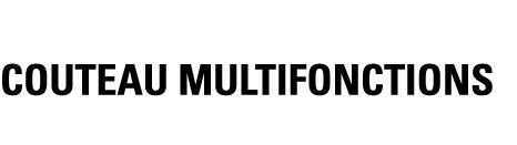 COUTEAU MULTIFONCTIONS
